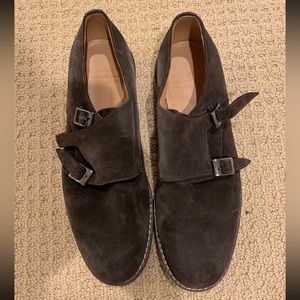 Gant Suede Double Monkstrap Shoes